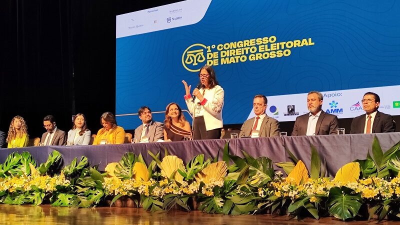 Presidente do TRE-MT participa do I Congresso de Direito Eleitoral de Mato Grosso