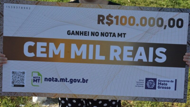 Mais de 480 mil consumidores concorrem aos prêmios do Nota Mato Grosso nesta quinta-feira 11-04-2024