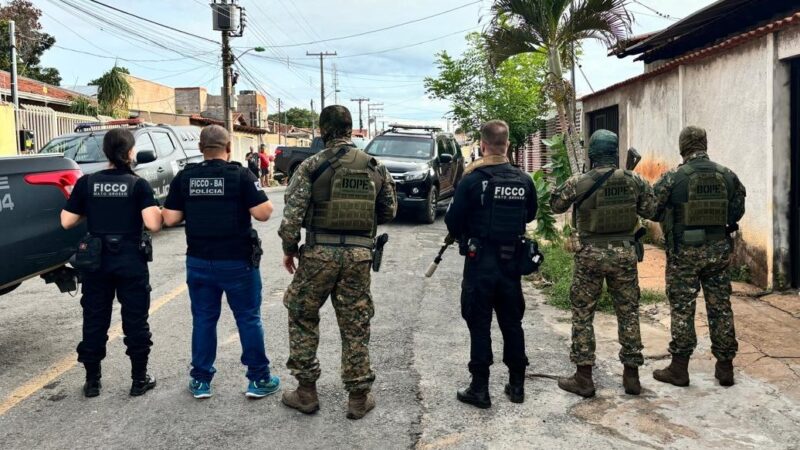 Operação Nexus cumpre mandados contra criminoso que comandava envio de armas e drogas para a Bahia