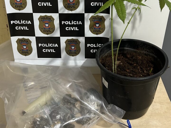 Operação Eco flagra ponto de venda de drogas e prende dois adultos em Canarana