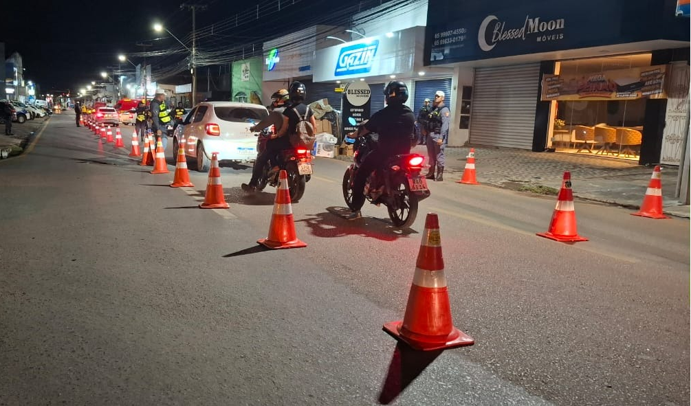 Cinco pessoas foram presas durante segunda edição do ano da Operação Lei Seca