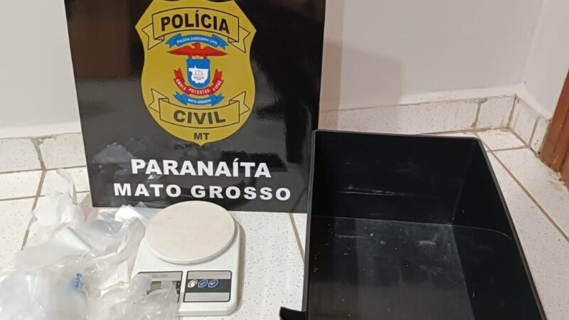 Polícia Civil prende mulher durante operação de combate ao tráfico em Paranaíta