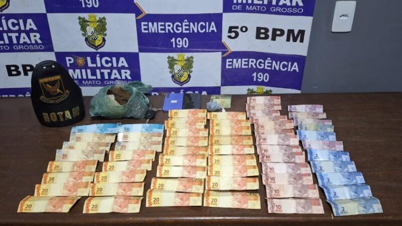 Rotam prende dupla com extensa ficha criminal por tráfico em Rondonópolis