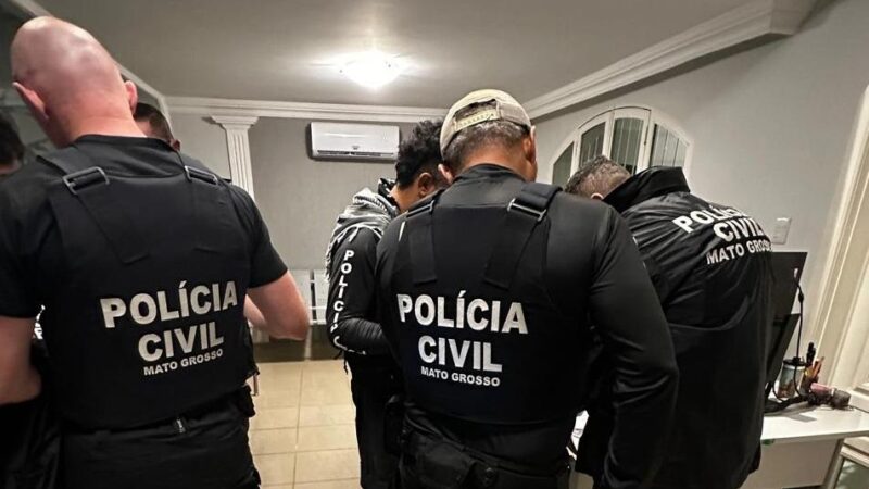 Polícia Civil desarticula facção criminosa envolvida em homicídios e tráfico de drogas em Barra do Garças