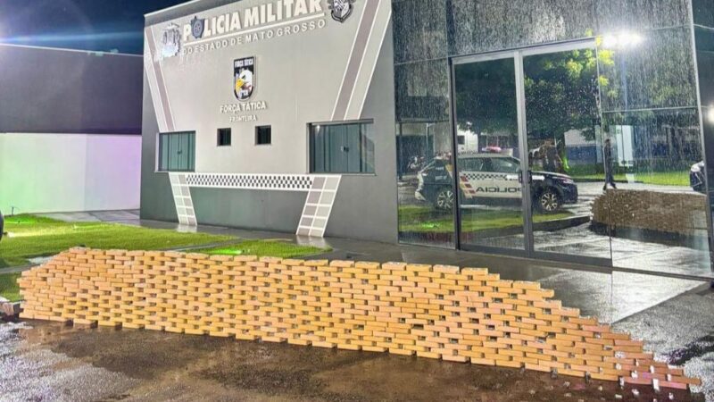 Polícia Militar apreende 411 quilos de pasta base de cocaína e causa prejuízo de R$ 7,5 milhões às facções