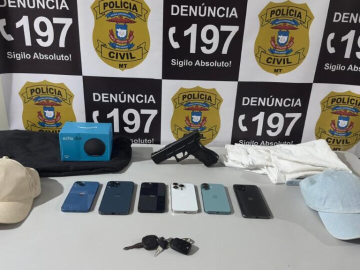 Polícia Civil prende em flagrante autor de roubo em loja de shopping na Capital